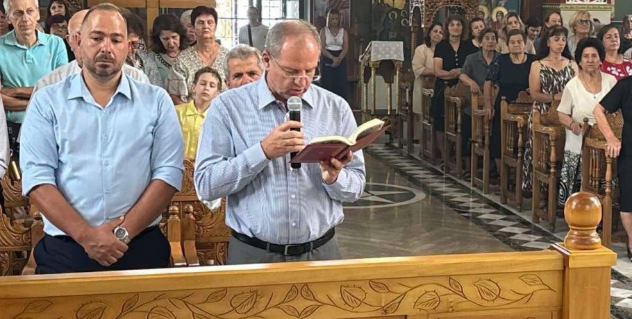 Στο Παλαιφυτό για τον εορτασμό του Αγίου Ιωάννη του Προδρόμου ο Διονύσης Σταμενίτης