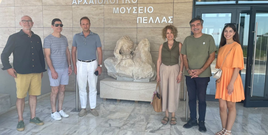 Αντιπεριφερειάρχης Πέλλας Δάνης Τζαμτζής: «Η τουριστική προβολή της Πέλλας αποκτά διεθνή ταυτότητα»