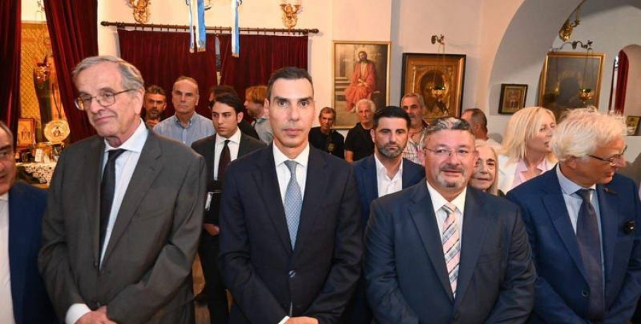 Αντώνης Σαμαράς: Ισχυρός συμβολισμός από την παρουσία του στην Παναγία Σουμελά Αχαρνών