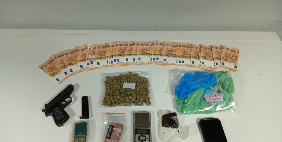 Συνελήφθη ένα άτομο στην Ημαθία για παραβάσεις της νομοθεσίας για τα ναρκωτικά και για τα όπλα