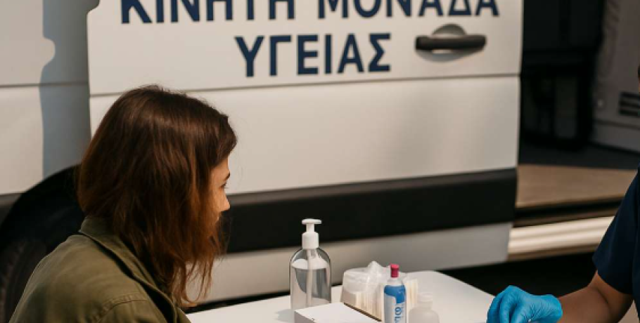 Επισκέψεις Κινητής Ομάδας Υγείας (ΚΟΜΥ) σε Μεγάλη Βρύση, Βαπτιστή, Χωρύγι και Σταυροχώρι