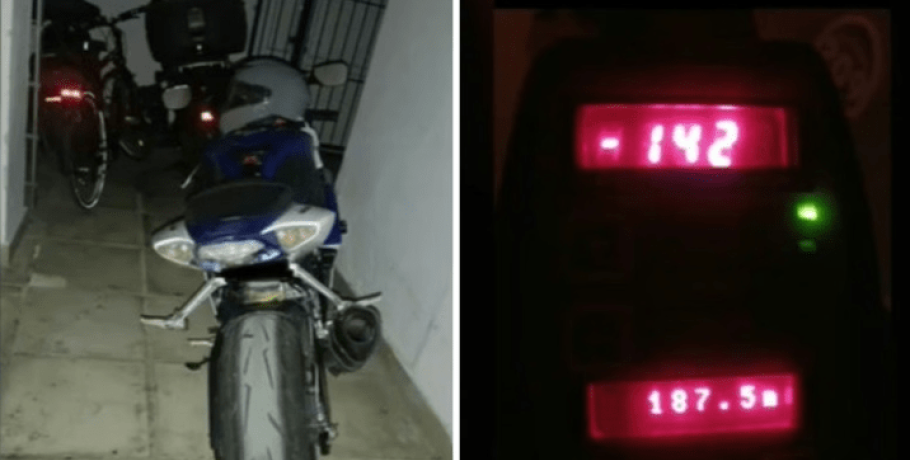 Επικίνδυνη κούρσα στην Παλαιά Εθνική Οδό Θεσσαλονίκης-Καβάλας: Μοτοσικλετιστής έτρεχε με 142 χλμ./ώρα σε δρόμο με όριο τα 50