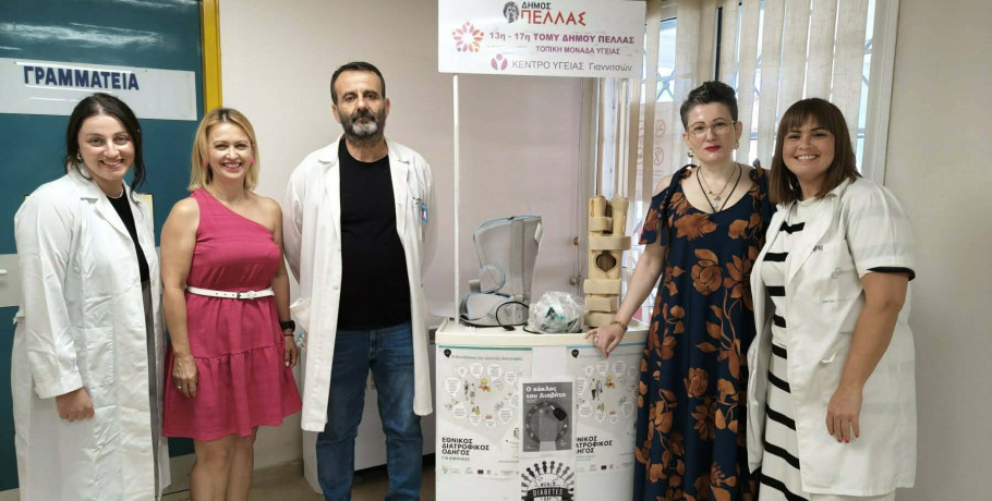 Γιαννιτσά/Βάλια Ασταρτζή: Κίνηση ανθρωπιάς με δωρεά ορθοπεδικών μποτών και νεφελοποιητή