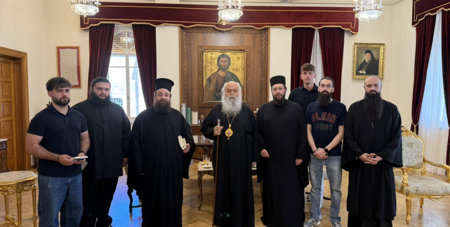 Στην Κύπρο ο π. Χερουβείμ Τσίνογλου – Θερμή υποδοχή στη Μεγαλόνησο και συνάντηση με τον Αρχιεπίσκοπο Γεώργιο