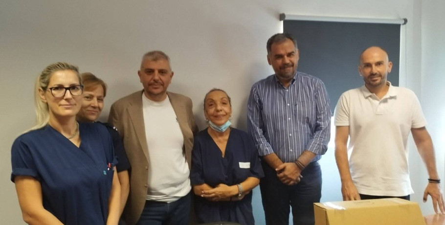 Νίκος Παρούτογλου: Στηρίζουμε έμπρακτα το Γενικό Νοσοκομείο Έδεσσας