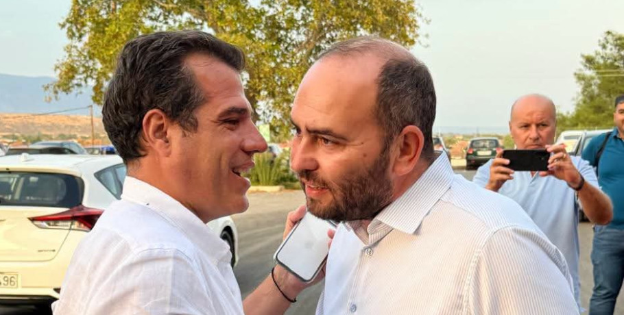 Λάκης Βασιλειάδης για την επίσκεψη Πλεύρη: Συζητήσαμε για όλα τα σημαντικά ζητήματα που αφορούν την περιοχή μας,