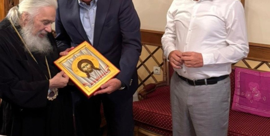 Με την ευλογία του Μητροπολίτη Ιωήλ ο Μαργαρίτης Σχοινάς – Δίπλα στην Πέλλα και τους αγρότες της