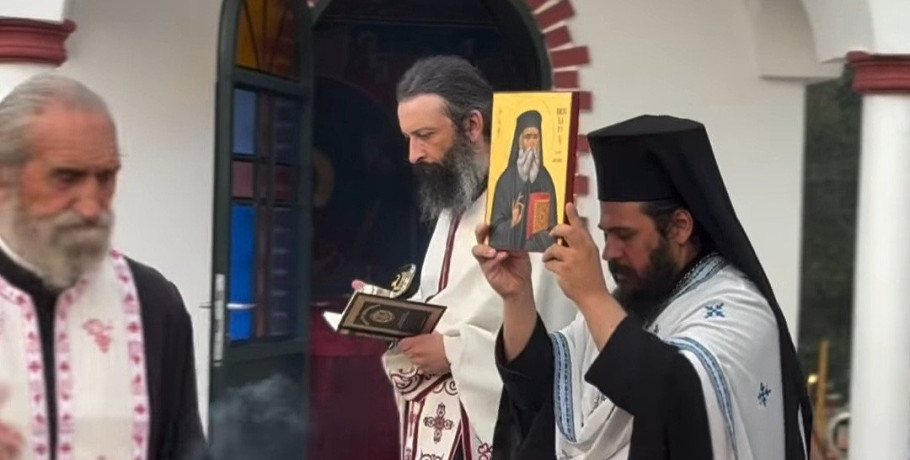 Πανηγυρικός Εσπερινός στο Παρεκκλήσι του Αγίου Νεκταρίου στην Περικλεία