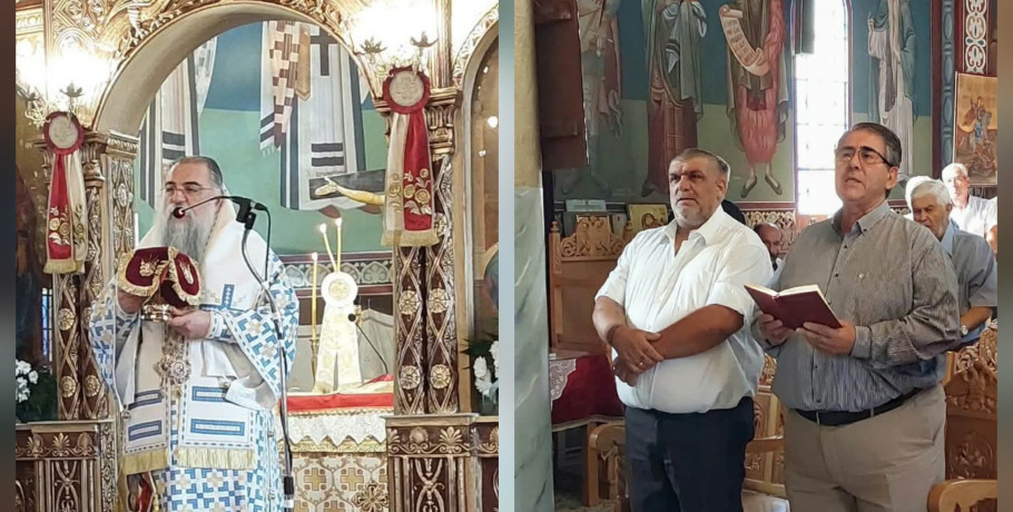 Στο Πλαγιάρι για τον εορτασμό της Γέννησης της Θεοτόκου ο Ιορδάνης Τζαμτζής