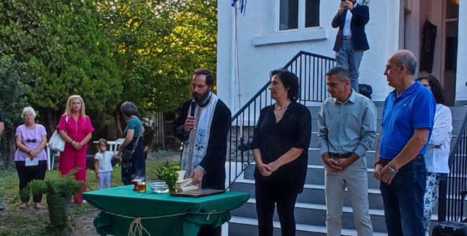 Διονύσης Σταμενίτης: Στον Αγιασμό του Συλλόγου Πολιτισμού Αγάθης – Μια ξεχωριστή ημέρα!