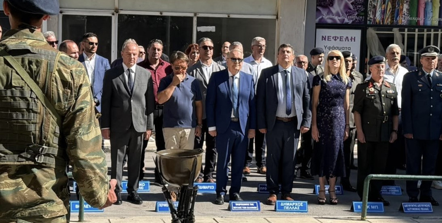 Ο Λάκης Βασιλειάδης στις εκδηλώσεις μνήμης για την εκτέλεση των 120 Γιαννιτσιωτών