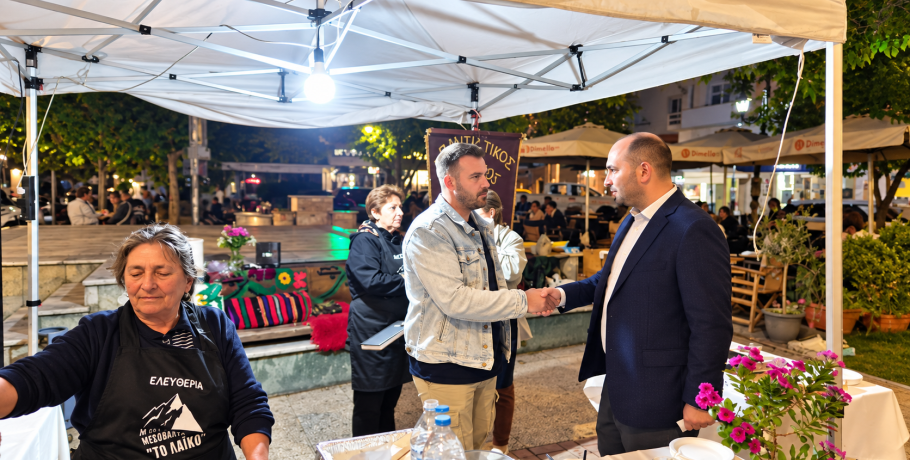 Λάκης Βασιλειάδης: Στο Πολυθεματικό Φεστιβάλ Αριδαίας – Στο πλευρό των τοπικών παραγωγών και κοντά στους πολίτες