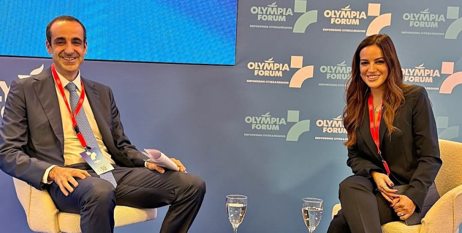 Γρηγόρης Δημητριάδης στο Olympia Forum: Συζήτηση με τη δημοσιογράφο Σοφία Τουντούρη