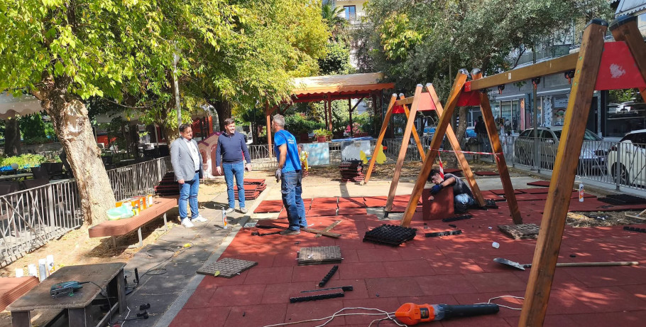 Δήμος Έδεσσας: Συνεχίζεται η αναβάθμιση των παιδικών χαρών – Νέες παρεμβάσεις προαναγγέλλει ο Γιάννης Τσεπκεντζής