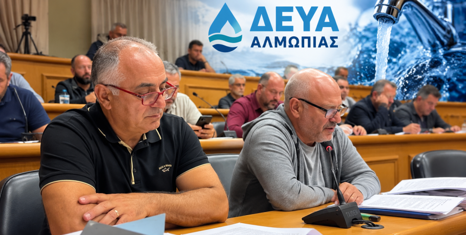 ΔΕΥΑ Αλμωπίας: Στο τραπέζι αυξήσεις στα τιμολόγια του νερού – Έντονος προβληματισμός στο Δημοτικό Συμβούλιο
