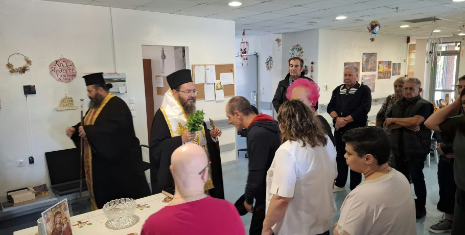 Στον αγιασμό του Δημοτικού ΚΔΑΠ- ΑμεΑ ο Δήμαρχος Κιλκίς