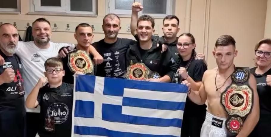 Γιαννιτσά/Λεβάν Γκουρούλι: Οι Έλληνες μαχητές χάλασαν την εθνική γιορτή των Τούρκων στο Εσκί Σεχίρ με 3 νίκες - Βουβάθηκαν οι θεατές !