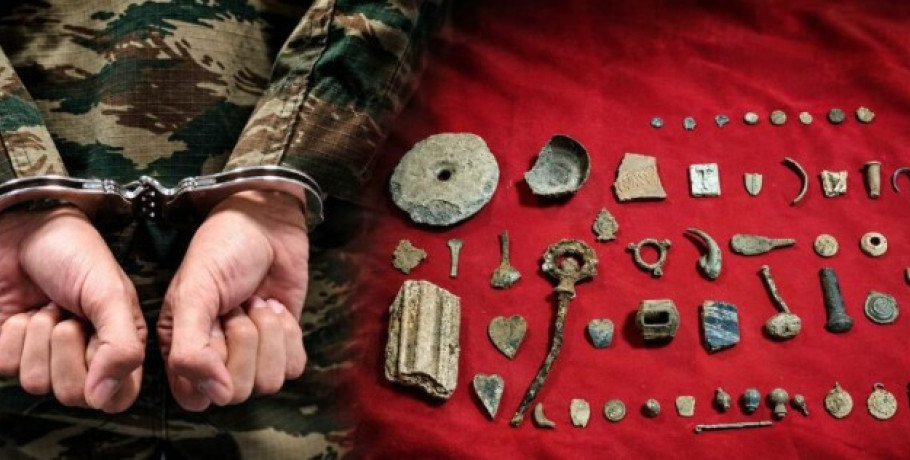 Σύλληψη δύο στρατιωτικών για αρχαιοκαπηλία