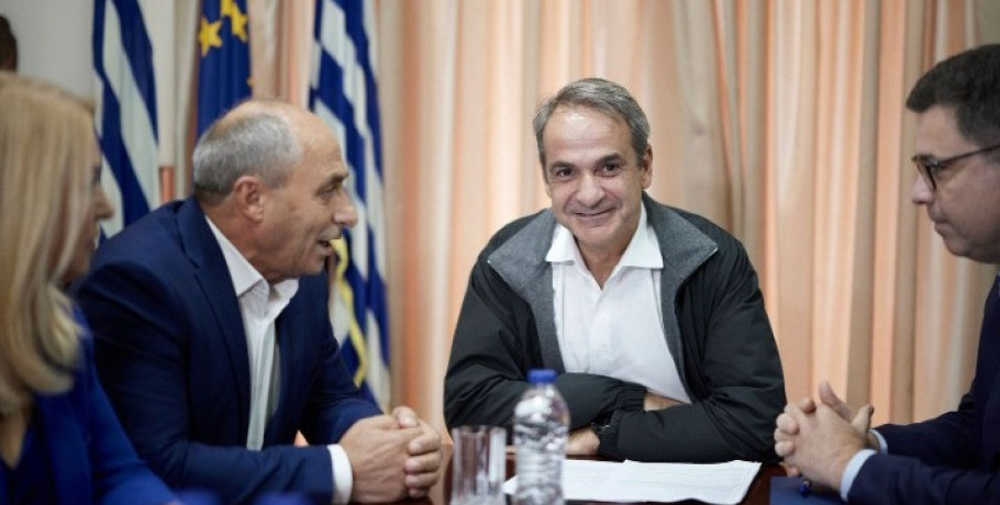 Κατερίνη: Επίσκεψη του πρωθυπουργού Κυρ. Μητσοτάκη στα εργοτάξια του Μουσικού Γυμνασίου-Λυκείου και του Πολιτιστικού Κέντρου