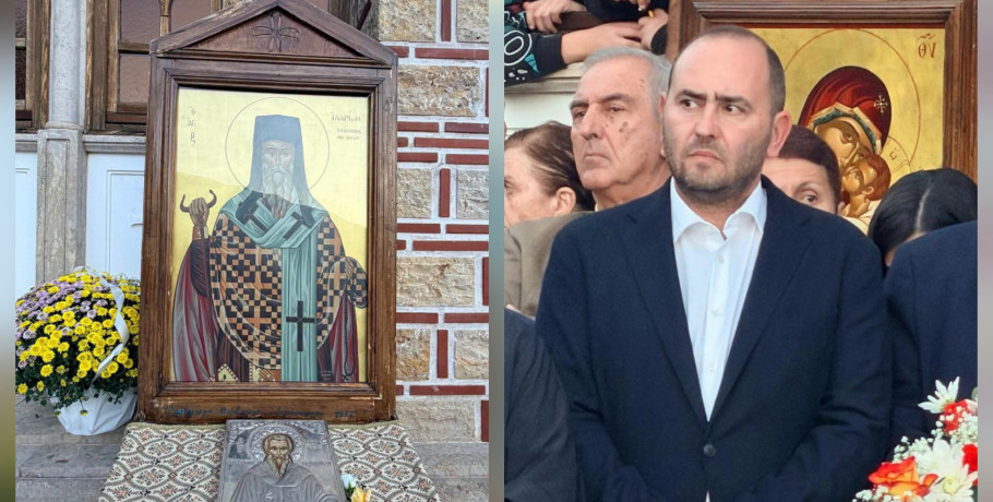 Στην ΙΜ Αγίου Ιλαρίωνος Προμάχων ο Λάκης Βασιλειάδης