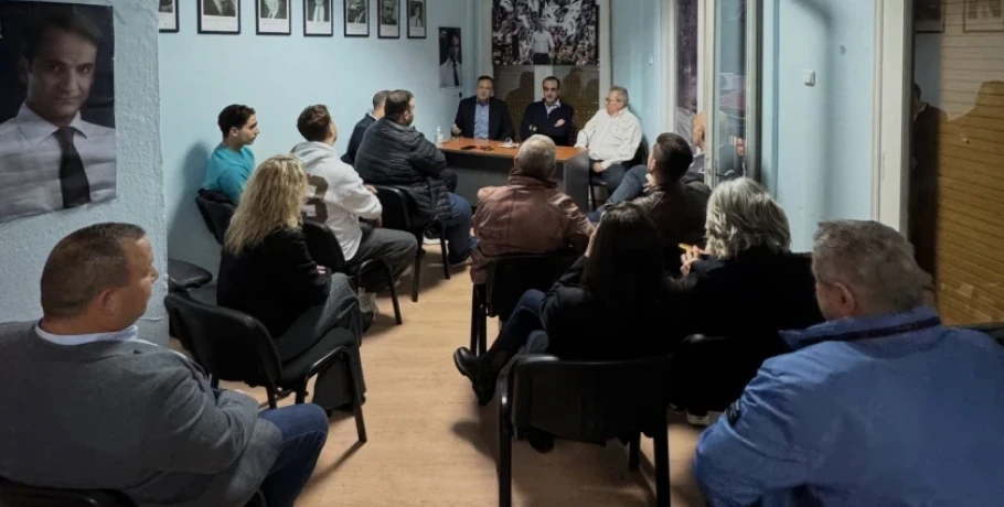Γρηγόρης Δημητριάδης: Σειρά επαφών με φορείς, επιχειρηματίες και στελέχη της ΝΔ στην Ξάνθη