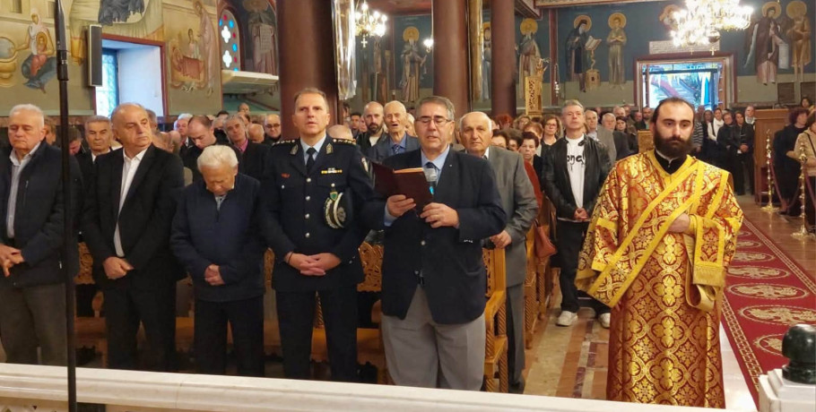 Στην Έδεσσα ο Ιορδάνης Τζαμτζής για τον εορτασμό του Αγίου Δημητρίου