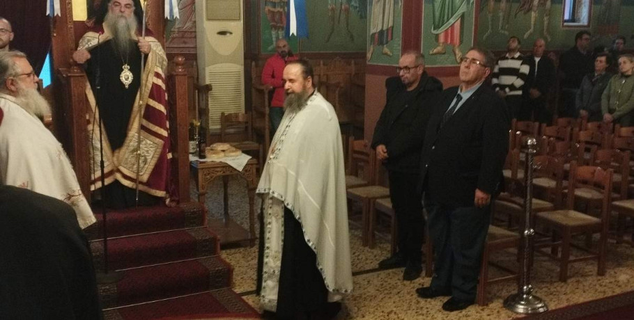 Πρόμαχοι Αλμωπίας: Πανηγυρικός Εσπερινός στον Άγιο Δημήτριο με τον Επίσκοπο Στέφανο – Παρών ο Ιορδάνης Τζαμτζής