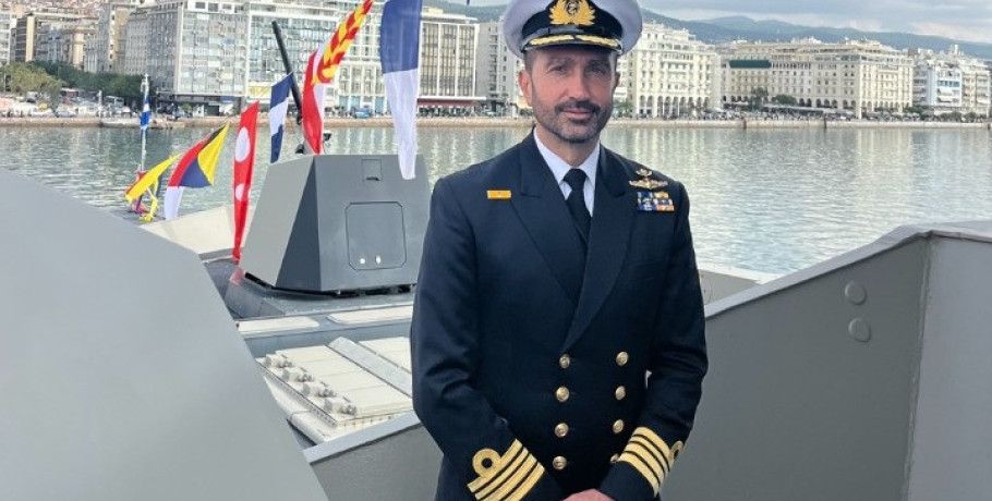 Κυβερνήτης της φρεγάτας «Κίμων»: Η υπεροχή στον σύγχρονο ναυτικό πόλεμο ανάγεται στο πλεονέκτημα του έγκαιρου εντοπισμού και του δραστικού πλήγματος