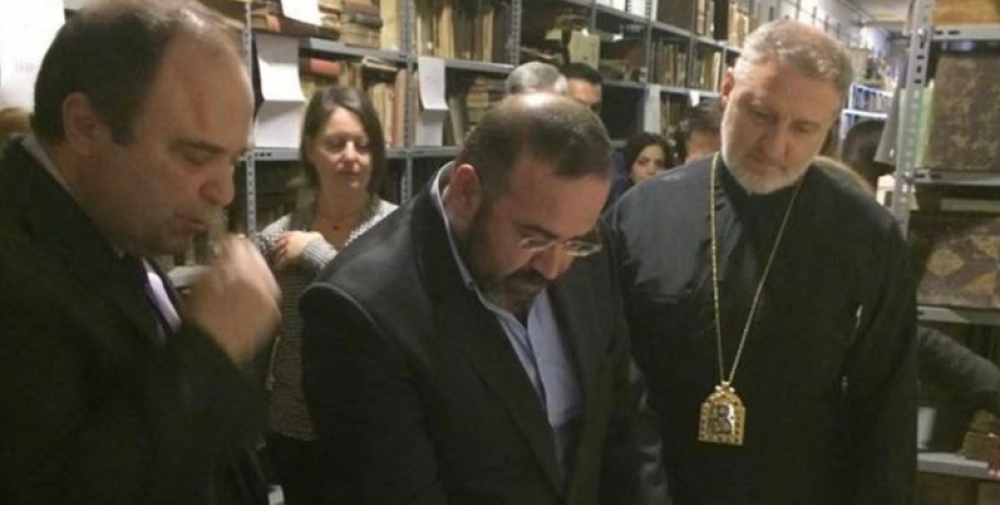 Δυτικό Πέλλας: Ο Δρ. Ιωάννης Κασσίδης στην καταλογογράφηση της Θεολογικής Σχολής της Χάλκης!