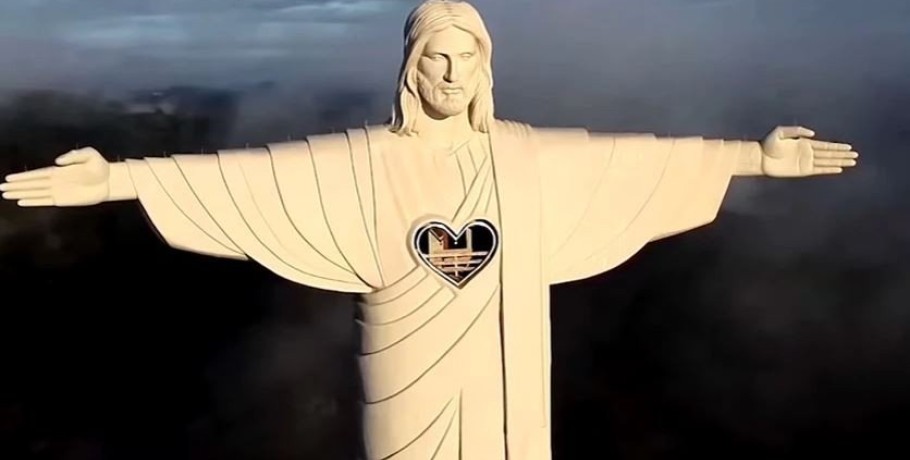 Βραζιλία: Το νέο άγαλμα του Ιησού είναι από τα ψηλότερα στον κόσμο