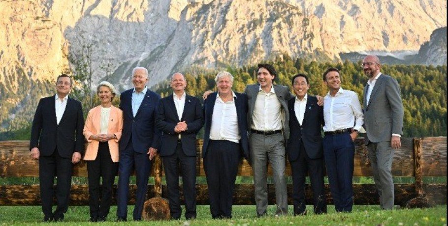 G7: Οι ηγέτες των 7 εκφράζουν αποφασιστικά την υποστήριξή τους στην Ουκρανία και εντείνουν την πίεση προς την Μόσχα