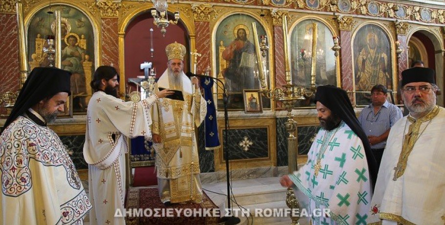 Η εορτή της Αποδόσεως της Κοιμήσεως της Θεοτόκου στην Ι.Μ. Ναυπάκτου
