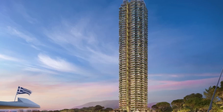 Riviera Tower: Ο υψηλότερος πράσινος ουρανοξύστης στη Μεσόγειο θα βρίσκεται στο Ελληνικό