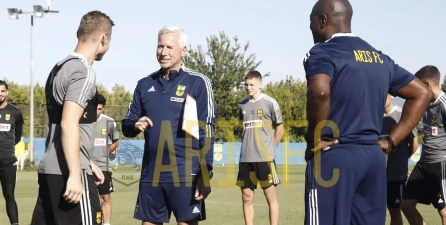 Πρώτη προπόνηση για τον Pardew