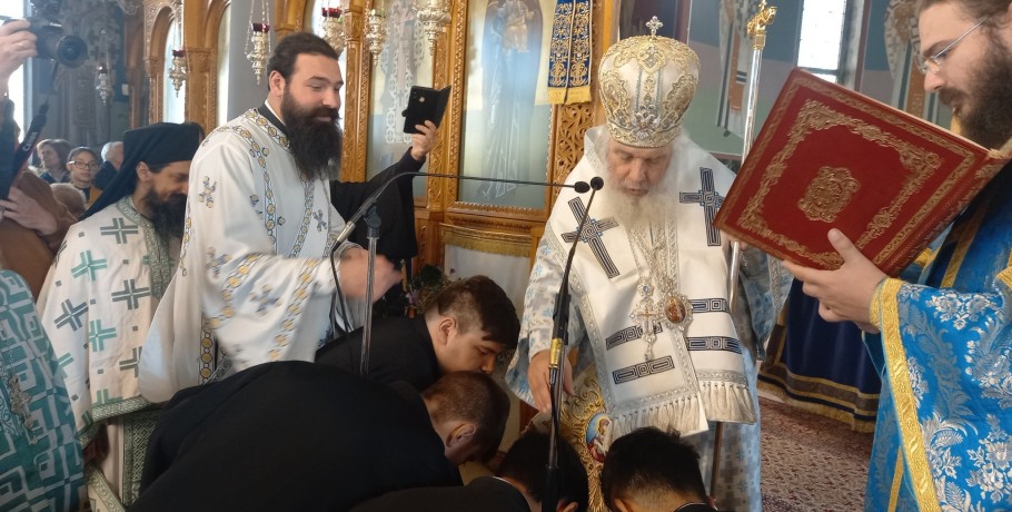 ΙΝ Αγίου Νεκταρίου Εδέσσης: Τέσσερις νέοι αναγνώστες