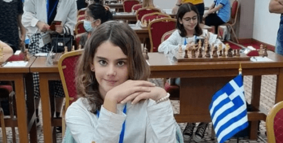 Σκάκι: Τρίτη στον κόσμο και χάλκινο μετάλλιο για την Ευαγγελία Σίσκου