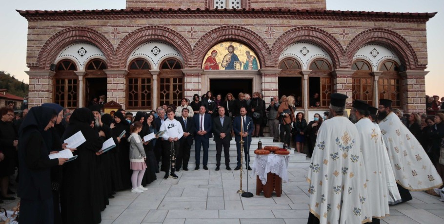 Ιερά Μονή Αγίου Ιλαρίωνος: Πανηγυρικός εσπερινός και αγρυπνία