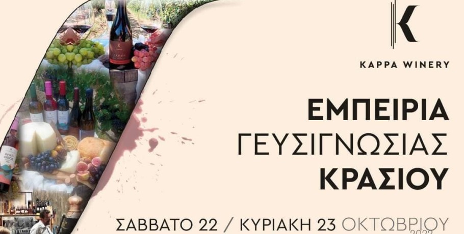 Εμπειρία Γευσιγνωσίας Κρασιού Kappa Winery