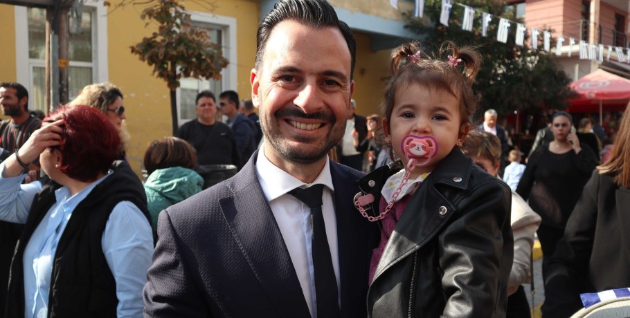 Στην παρέλαση η Δάφνη Κετικίδου