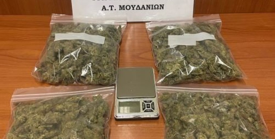 Κατάσχεση κάνναβης βάρους 378 γραμμαρίων