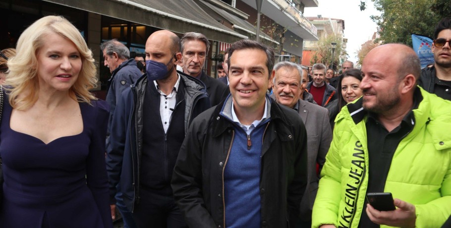 Ο Αλέξης Τσίπρας στην Έδεσσα