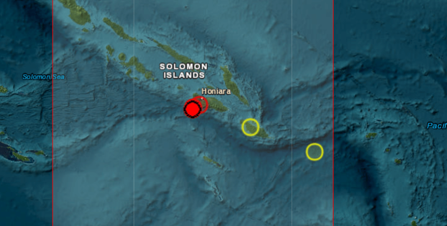 Σεισμός 7 Ρίχτερ στα νησιά του Σολομώντα - Λήξη συναγερμού για επικείμενο τσουνάμι