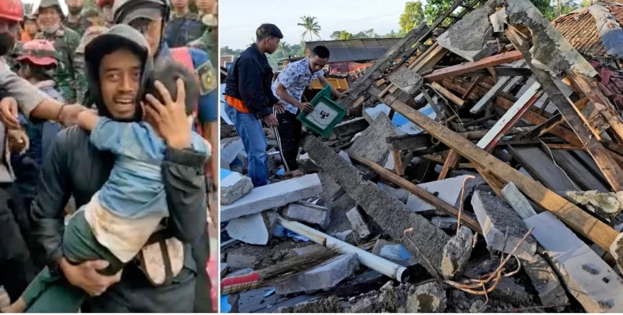 Αγοράκι 6 ετών στην Ινδονησία βρέθηκε ζωντανό στα συντρίμμια, 2 ημέρες μετά τον σεισμό