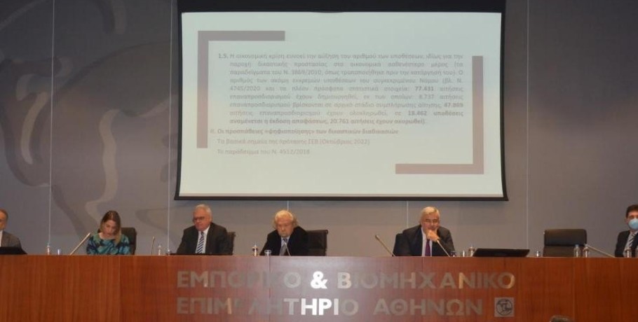 Η Δικαιοσύνη και η οικονομία στο μικροσκόπιο των  επιχειρηματικών φορέων