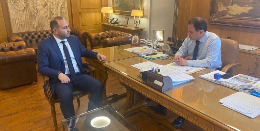 Επικοινωνία Λάκη Βασιλειάδη με τον Υπουργό Αγροτικής Ανάπτυξης