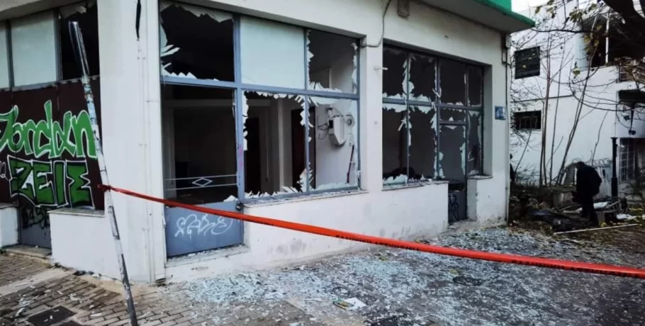 Ισχυρή έκρηξη σημειώθηκε σε σύνδεσμο φιλάθλων του Παναθηναϊκού, στο Μαρούσι