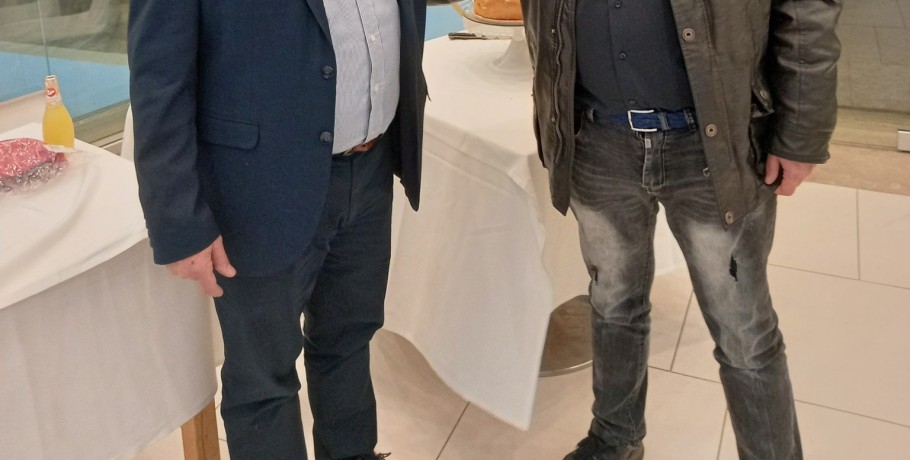 Πέτρος Τσαρκνιάς... Ο δραστήριος πρόεδρος του Ομίλου Αντισφαίρισης