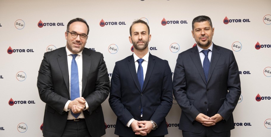 «Hellenic Hydrogen»: Επίσημη σύσταση της κοινοπρακτικής εταιρείας των Μotor Oil και ΔEH