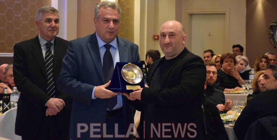 Βραβεύσεις σε επιχειρήσεις της Πέλλας:  Pellachrom, Στοργή, Μελισσανίδης, Κατσικάρης, Ευθυμιάδης-συγκίνησε ο Μιχάλης Ζορμπίδης