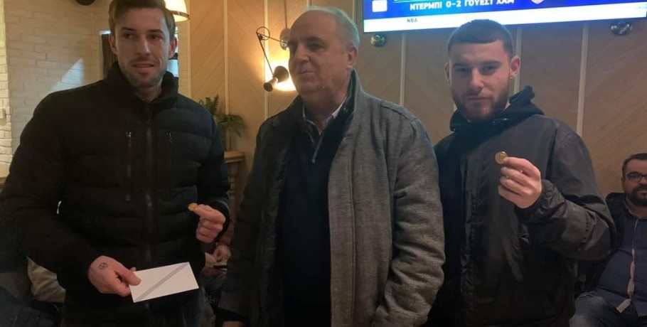 Έκοψε τη βασιλόπιτα του ο Εδεσσαϊκός